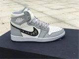 Authentic Dior x Ai Jordan 1 GS High (With Dior Box）