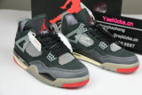 Authentic OFF-WHITE x Air Jordan 4 “Bred”