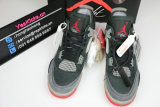 Authentic OFF-WHITE x Air Jordan 4 “Bred”