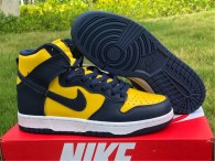Authentic Nike Dunk High “Michigan”