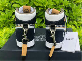 Authentic Dior x Air Jordan 1 High DK.Blue/White/Blanc