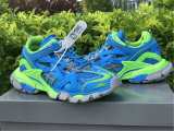 Balenciaga Track Trainers 4.0 Grey/Blue/Green