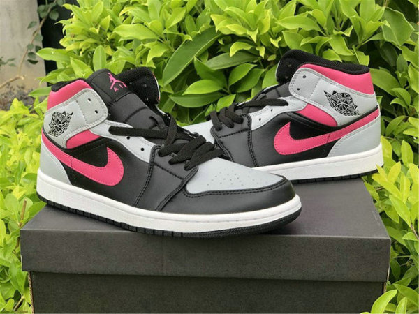 Authentic Air Jordan 1 Mid Pink Shadow