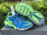 Balenciaga Track Trainers 4.0 Grey/Blue/Green