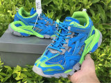 Balenciaga Track Trainers 4.0 Grey/Blue/Green