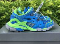 Balenciaga Track Trainers 4.0 Grey/Blue/Green