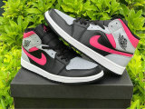 Authentic Air Jordan 1 Mid Pink Shadow