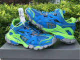 Balenciaga Track Trainers 4.0 Grey/Blue/Green