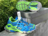 Balenciaga Track Trainers 4.0 Grey/Blue/Green