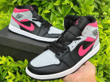 Authentic Air Jordan 1 Mid Pink Shadow