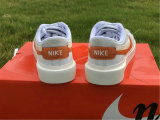 Authentic Nike Blazer Low White/Orange GS
