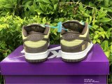 Authentic Nike Dunk Low Brownish Yellow/White Brun Jaune GS