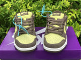Authentic Nike Dunk Low Brownish Yellow/White Brun Jaune GS