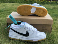 Authentic Nike Dunk Low White/Black/Noir GS