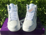 Authentic Nike Dunk High White/Grey/Noir/Gris