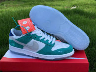 Authentic Kasina x Nike Dunk Low Sail/White-Neptune Green-Industrial Blue