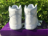 Authentic Nike Dunk High White/Grey/Noir/Gris