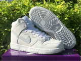 Authentic Nike Dunk High White/Grey/Noir/Gris