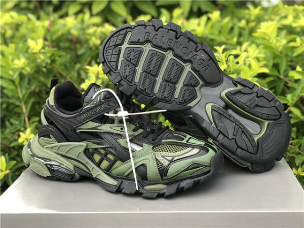 Balenciaga Track Trainers 4.0 Dark Green