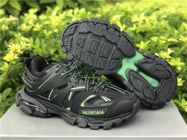 Balenciaga Track Trainers 3.0 Not Wash Black/Green