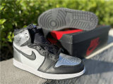 Authentic Air Jordan 1 High OG WMNS “Silver Toe” (Women Sizes)