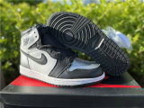 Authentic Air Jordan 1 High OG WMNS “Silver Toe” (Women Sizes)