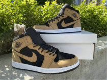 Authentic Air Jordan 1 Mid Khaki GS