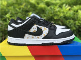 Authentic Supreme x Nike SB Dunk Low White/God/Black