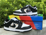Authentic Supreme x Nike SB Dunk Low White/God/Black