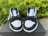 Authentic Air Jordan 1 Mid “White Shadow” GS