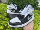 Authentic Air Jordan 1 Mid “White Shadow” GS