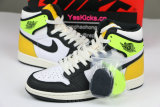 Authentic Air Jordan 1 High OG “Volt Gold”