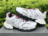 Balenciaga Track Trainers 3.0 Wine Red/White