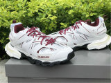 Balenciaga Track Trainers 3.0 Wine Red/White