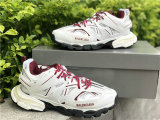 Balenciaga Track Trainers 3.0 Wine Red/White