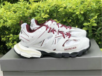 Balenciaga Track Trainers 3.0 Wine Red/White