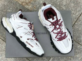 Balenciaga Track Trainers 3.0 Wine Red/White