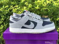 Authentic Nike SB Dunk Low Grey/Black/Red GS