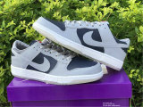 Authentic Nike SB Dunk Low Grey/Black/Red