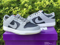 Authentic Nike SB Dunk Low Grey/Black/Red