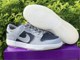 Authentic Nike SB Dunk Low Grey/Black/Red