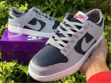 Authentic Nike SB Dunk Low Grey/Black/Red