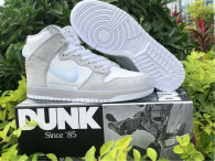 Authentic Slam Jam x Nike Dunk High White/Clear-Pure Platinum GS