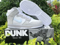 Authentic Slam Jam x Nike Dunk High White/Clear-Pure Platinum GS