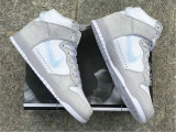 Authentic Slam Jam x Nike Dunk High White/Clear-Pure Platinum GS