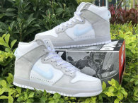 Authentic Slam Jam x Nike Dunk High White/Clear-Pure Platinum