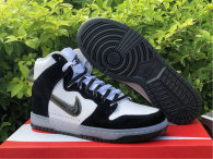 Authentic Slam Jam x Nike Dunk High White/Clear-Black