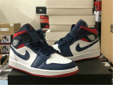 Authentic Air Jordan 1 Mid SE “USA” GS