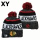 NHL Chicago Blackhawks Beanies (3)