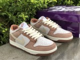 Authentic Nike SB Dunk Low Brown/White/Black